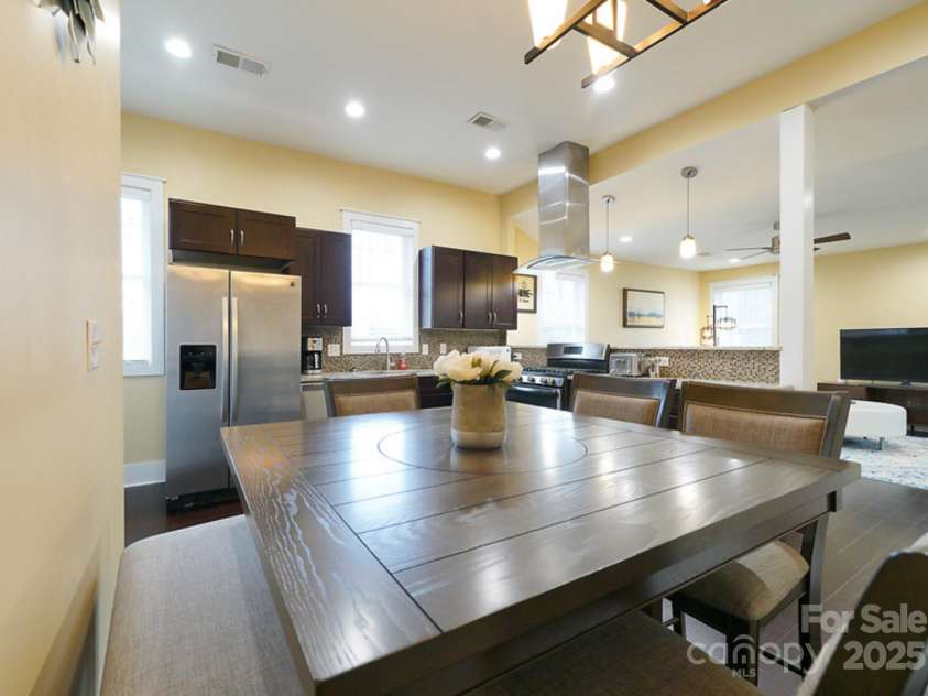 350 Marion Street, Rock Hill, SC 29730.  MLS# CAR4210905, YatesRealty ID 15163. Unit B Dining