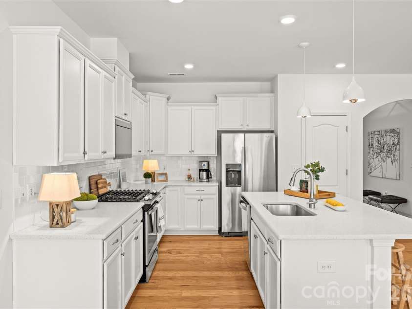 8122 Asher Chase Trail, Lancaster, SC 29720.  MLS# CAR4350544, YatesRealty ID 15169. Another view of the kitchen