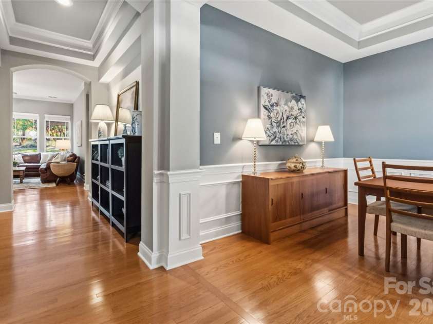 8213 Cottsbrooke Drive, Huntersville, NC 28078.  MLS# CAR4372828, YatesRealty ID 15173. Formal dining 