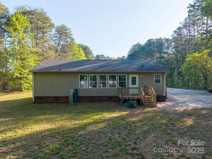 5039 Pine Springs Drive, Bessemer City, NC 28016.  MLS# CAR4249727, YatesRealty ID 15175. Back evaluation