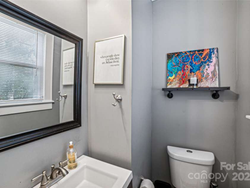 415 Willow Street, Gastonia, NC 28054.  MLS# CAR4204556, YatesRealty ID 15176. Half bath