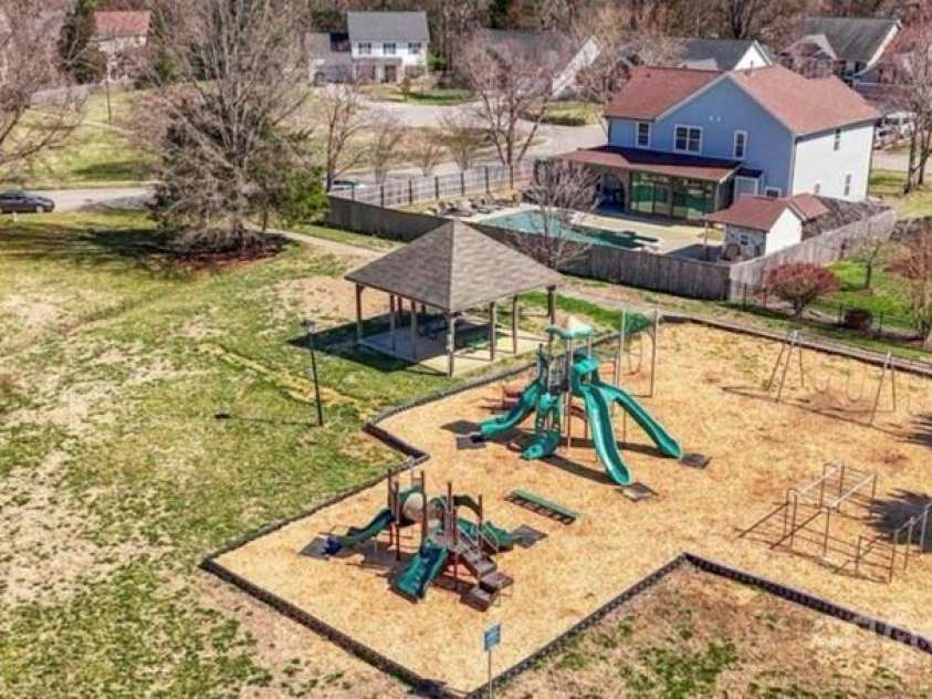 2100 Bluebonnet Lane, Matthews, NC 28104.  MLS# CAR4229213, YatesRealty ID 15179. Playground area