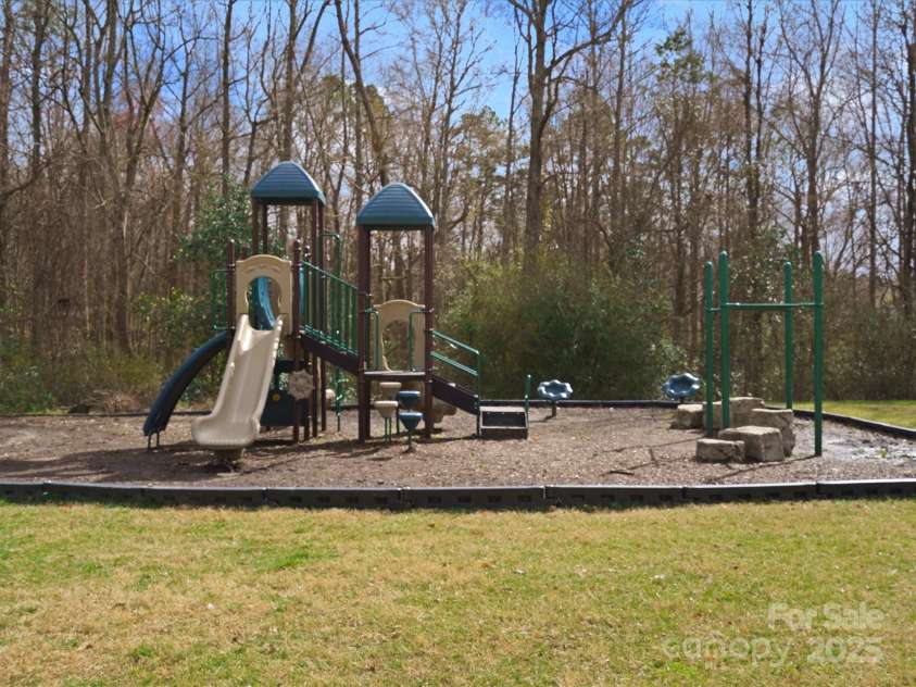 14723 Sapphire Lane, Pineville, NC 28134.  MLS# CAR4228552, YatesRealty ID 15180. Playground area in the neighborhood