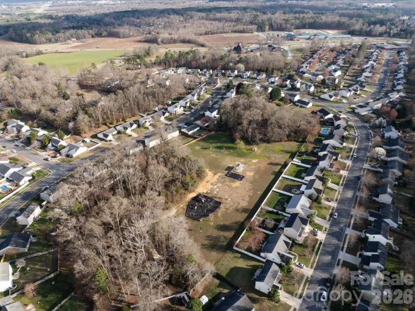 3907 Laurel View Circle, Indian Trail, NC 28079.  MLS# CAR4371913, YatesRealty ID 15186. Aerial view
