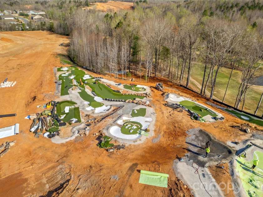 112 Canada Drive, Statesville, NC 28677.  MLS# CAR4330595, YatesRealty ID 15189. Contstruction progress on mini putt course