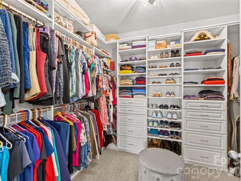 112 Canada Drive, Statesville, NC 28677.  MLS# CAR4330595, YatesRealty ID 15189. Primary custom closet