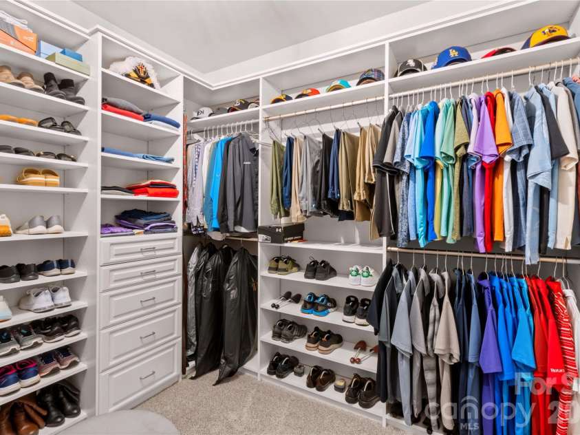 112 Canada Drive, Statesville, NC 28677.  MLS# CAR4330595, YatesRealty ID 15189. Primary custom closet