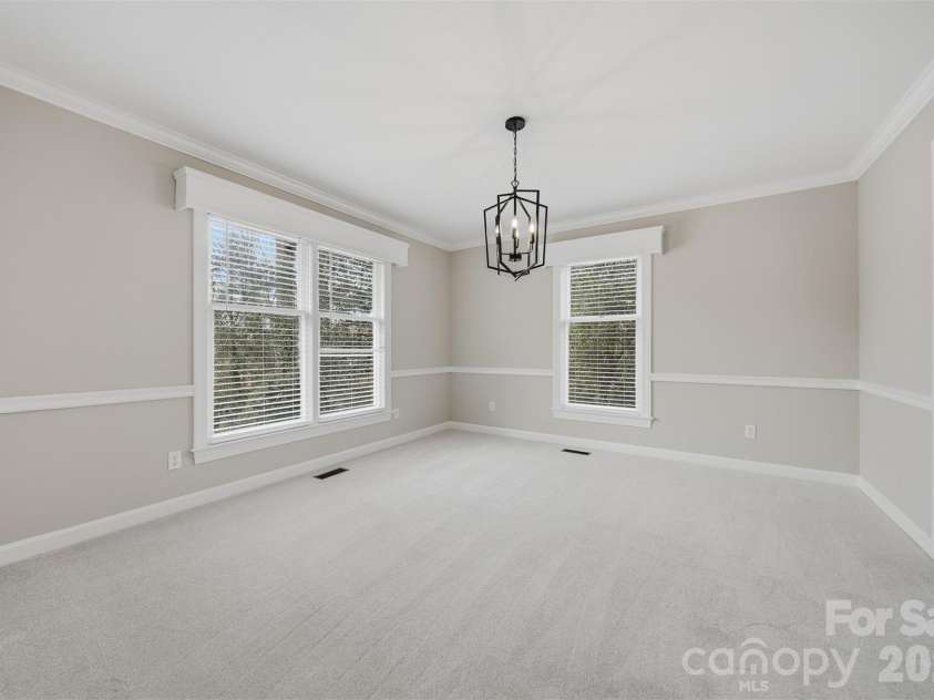 4041 4th Street Court, Hickory, NC 28601.  MLS# CAR4340977, YatesRealty ID 1519. Formal Dining RoomView 2