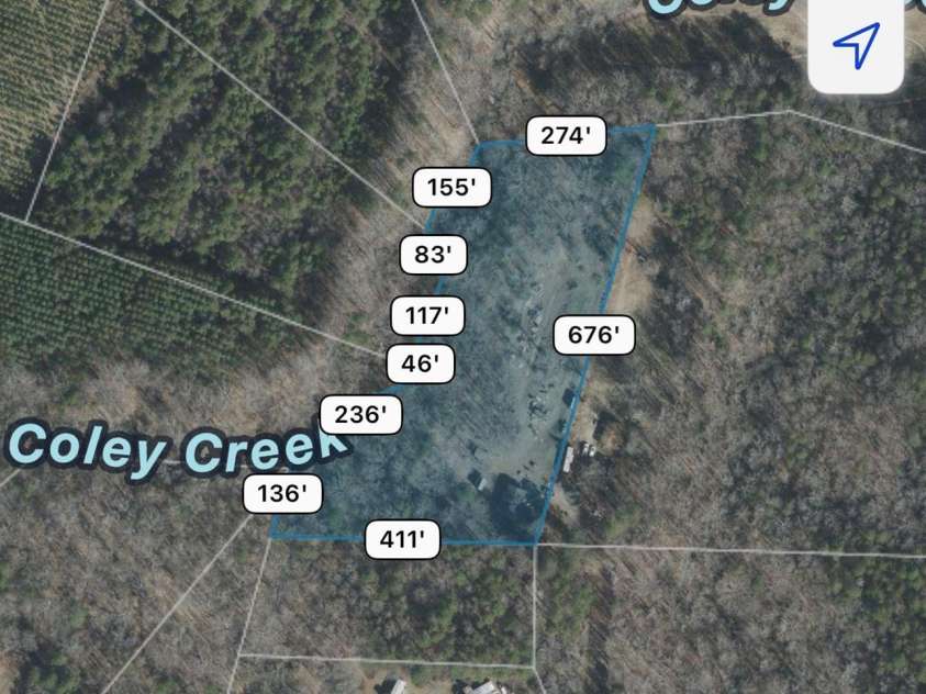 181 Canipe Road, Dallas, NC 28034.  MLS# CAR4245332, YatesRealty ID 15194. Parcel with brick house