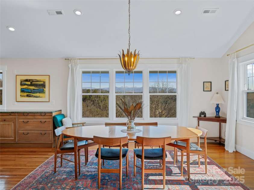 901 Boulder Road, Marshall, NC 28753.  MLS# CAR4245288, YatesRealty ID 15197. Dining with a View