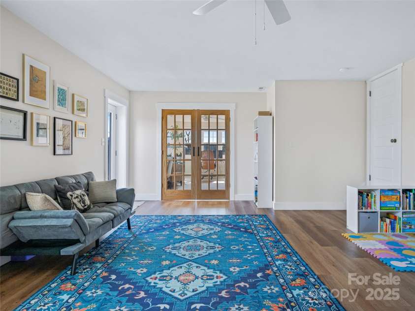 901 Boulder Road, Marshall, NC 28753.  MLS# CAR4245288, YatesRealty ID 15197. Family Room on Basement Level- Tons of Room!