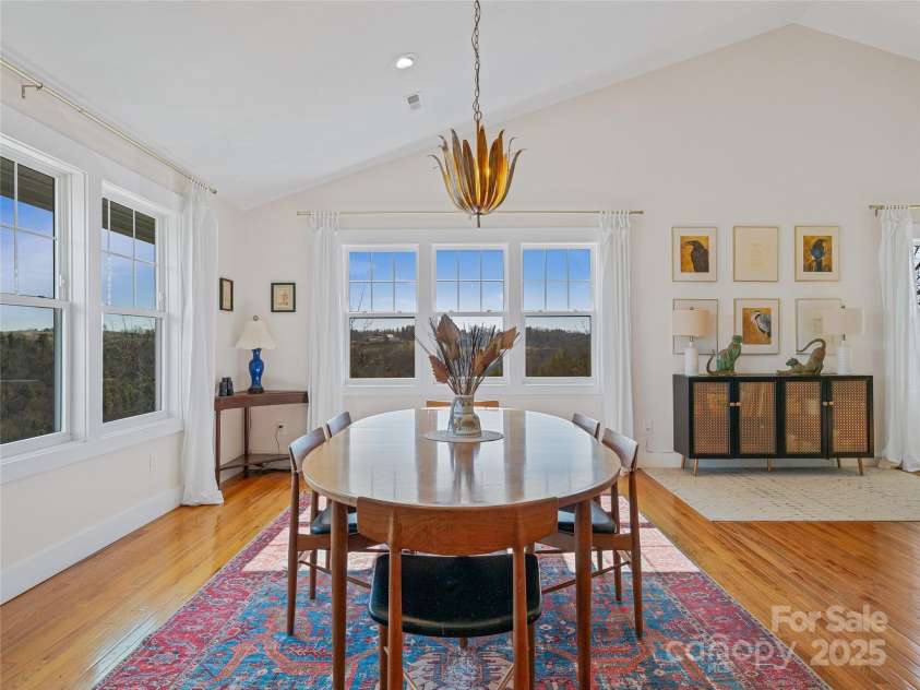 901 Boulder Road, Marshall, NC 28753.  MLS# CAR4245288, YatesRealty ID 15197. Spacious Main Level Dining right off Kitchen