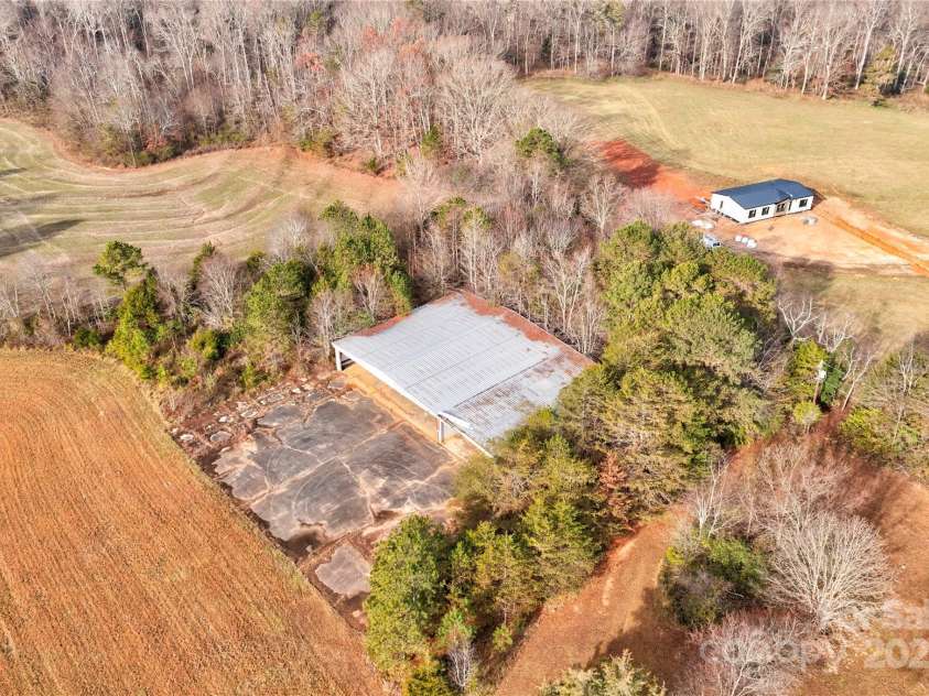 3809 Polkville Road, Shelby, NC 28150.  MLS# CAR4327106, YatesRealty ID 1520. Aerial View