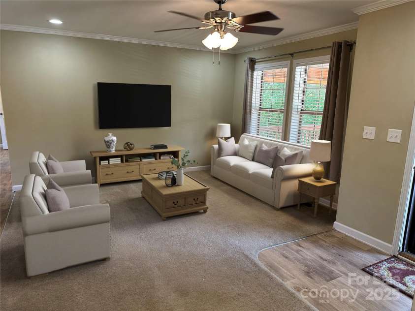 3499 Fairview Road, Nebo, NC 28761.  MLS# CAR4257133, YatesRealty ID 15201. Furniture Virtually Staged