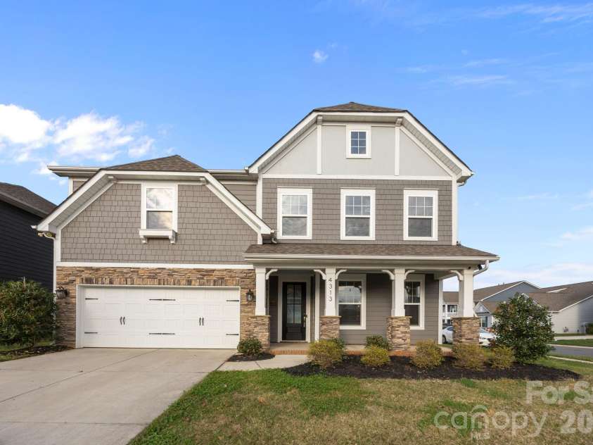 4313 Twenty Grand Drive, Indian Trail, NC 28079.  MLS# CAR4354128, YatesRealty ID 15202. 
