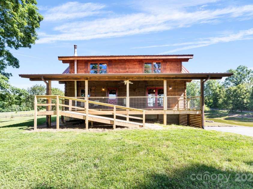 11227 Cool Springs Road, Cleveland, NC 27013.  MLS# CAR4257967, YatesRealty ID 15210. Exterior Back