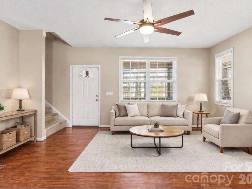 4 Carter Hill Drive, Leicester, NC 28748.  MLS# CAR4342049, YatesRealty ID 15212. Staged with AI