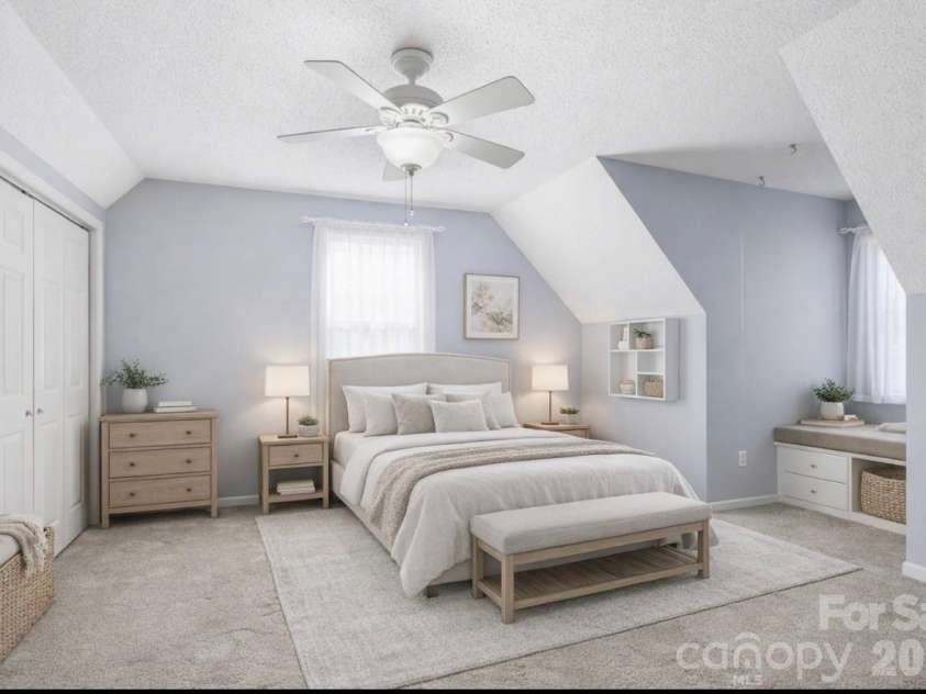 4 Carter Hill Drive, Leicester, NC 28748.  MLS# CAR4342049, YatesRealty ID 15212. Staged with AI