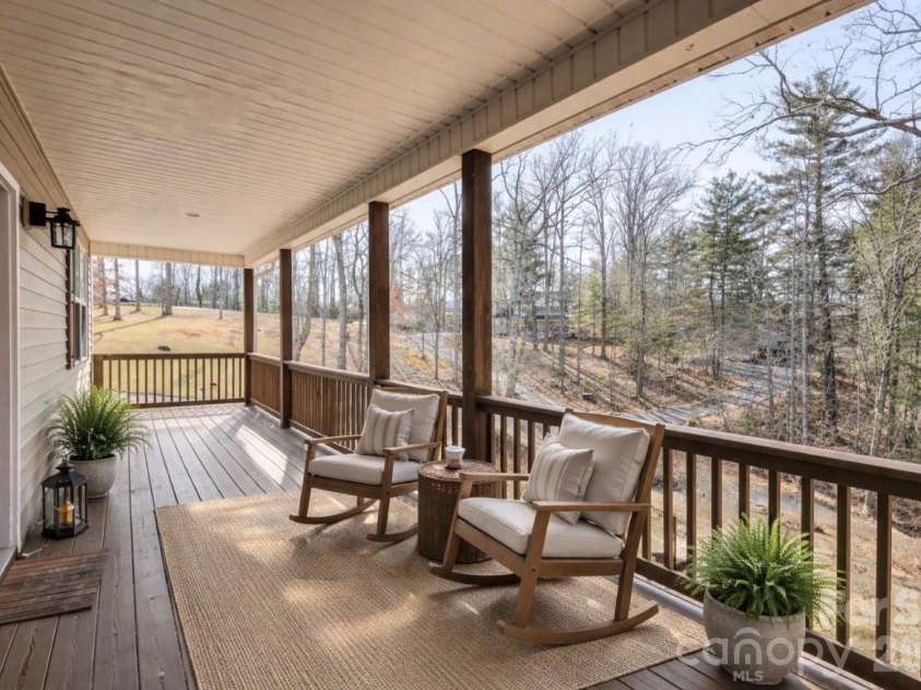 4 Carter Hill Drive, Leicester, NC 28748.  MLS# CAR4342049, YatesRealty ID 15212. Staged with AI