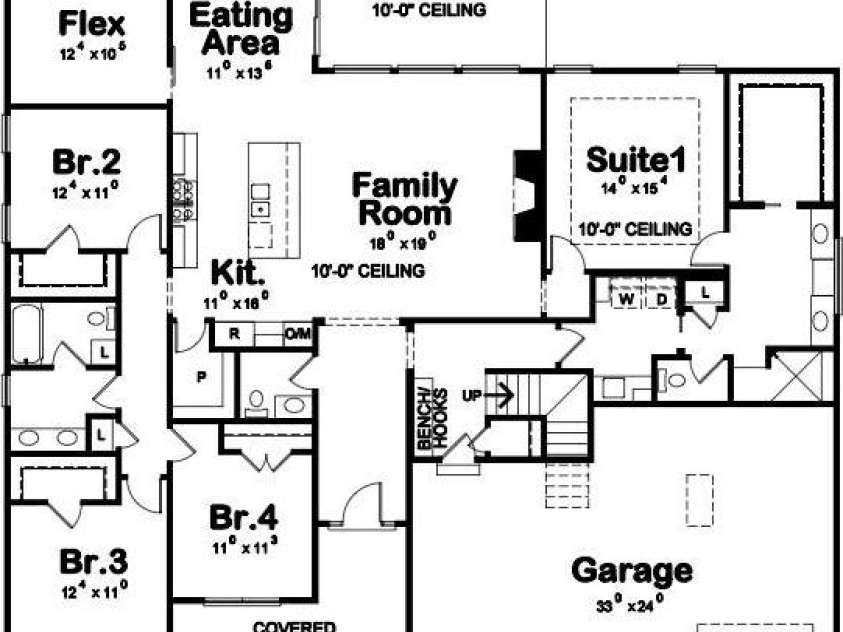 131 Heartland Drive, Rock Hill, SC 29732.  MLS# CAR4351830, YatesRealty ID 15219. First Floor Plan