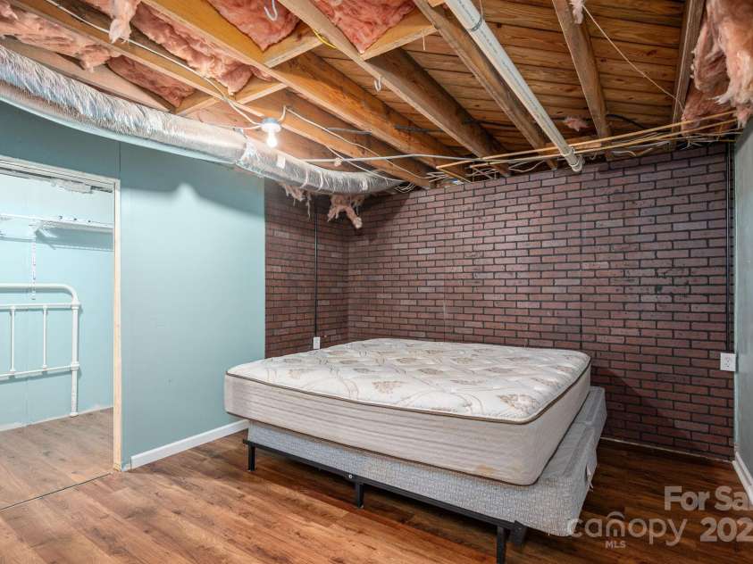 5873 Alexis Lane, Vale, NC 28168.  MLS# CAR4256997, YatesRealty ID 1522. Basement