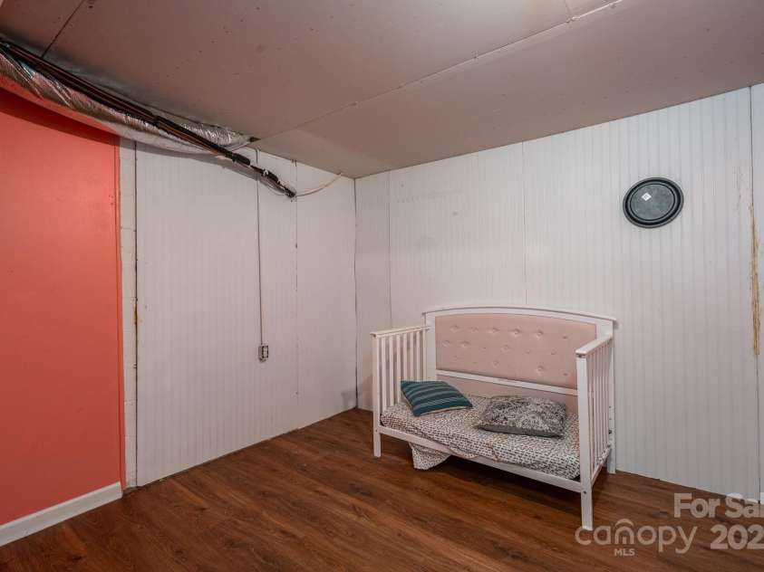 5873 Alexis Lane, Vale, NC 28168.  MLS# CAR4256997, YatesRealty ID 1522. Basement