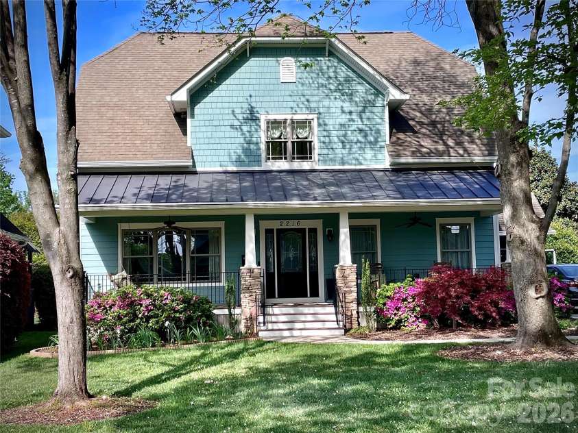 2216 Springdale Avenue, Charlotte, NC 28203.  MLS# CAR4367616, YatesRealty ID 15236. 