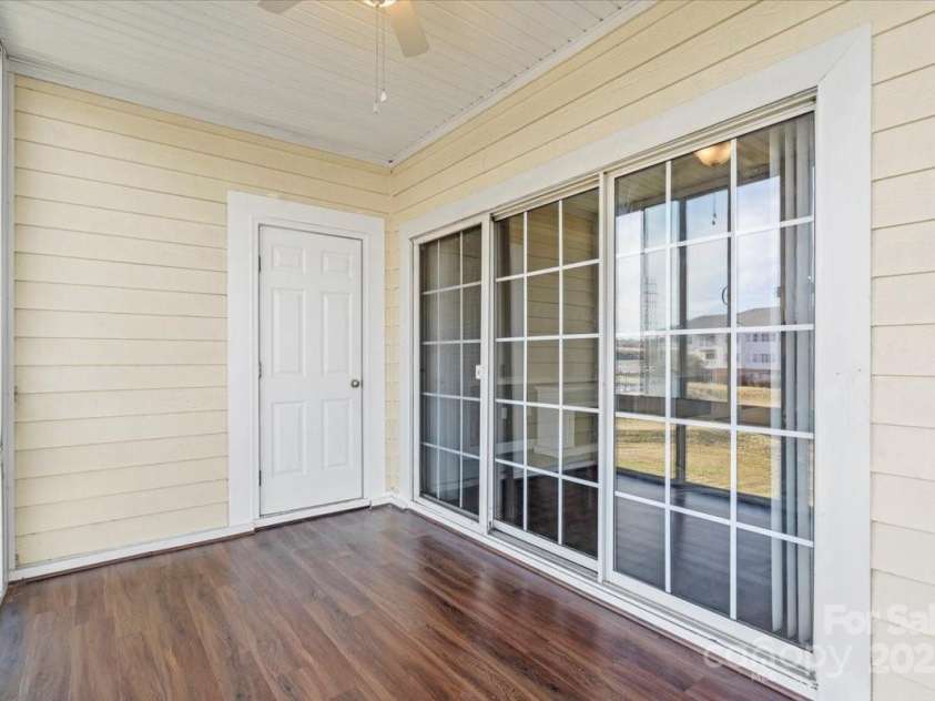 8923 Meadow Vista Road, Charlotte, NC 28213.  MLS# CAR4228042, YatesRealty ID 15237. Alternate view of Enclosed Balcony/Porch