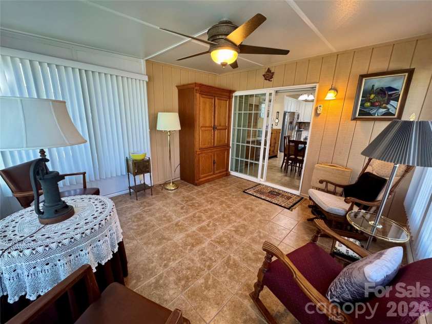 4633 Triumph Drive, Concord, NC 28027.  MLS# CAR4374411, YatesRealty ID 15247. Sunroom