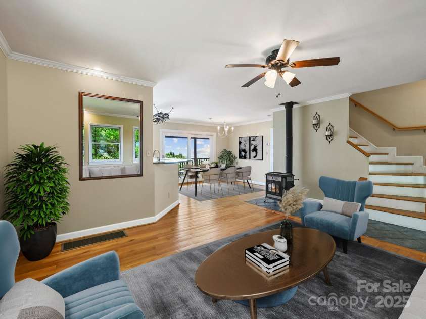 58 Randall Drive, Fairview, NC 28730.  MLS# CAR4263222, YatesRealty ID 15251. 