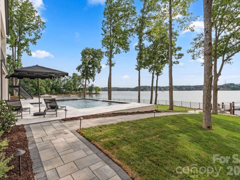 127 Tinker Place, Troutman, NC 28166.  MLS# CAR4394481, YatesRealty ID 15255. Fully fenced backyard