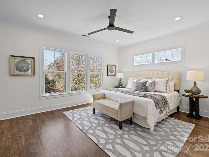 1828 Haines Street, Charlotte, NC 28216.  MLS# CAR4222253, YatesRealty ID 15262. Owner's bedroom