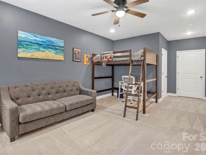 1241 Chambers Road, York, SC 29745.  MLS# CAR4355371, YatesRealty ID 15266. Basement Bedroom