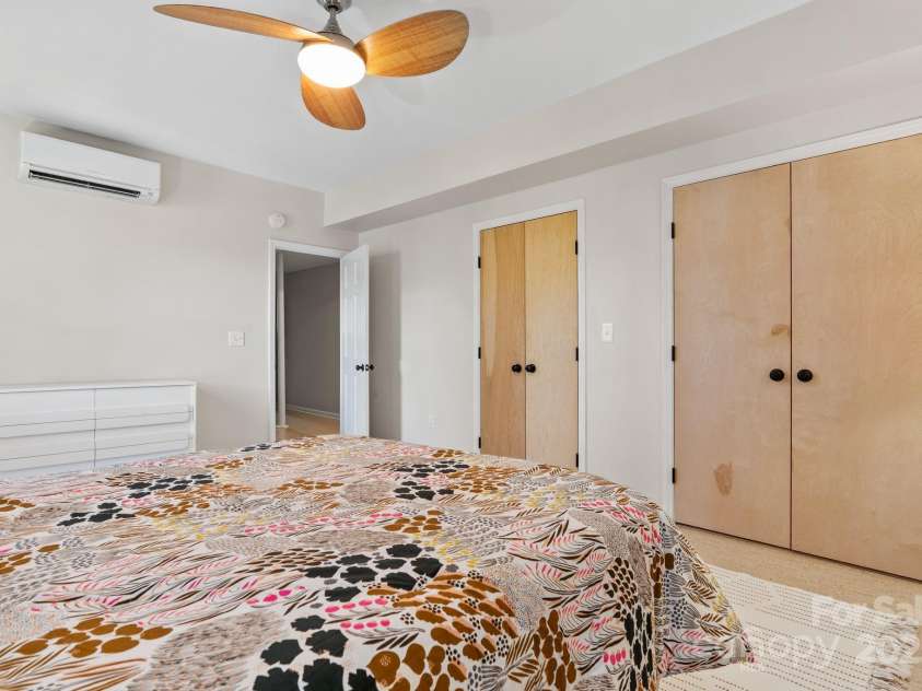 39 Hibriten Drive, Asheville, NC 28801.  MLS# CAR4251092, YatesRealty ID 15266. Mini Split and Renovated Closet