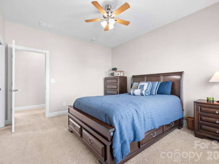 301 Jude Lane, Waxhaw, NC 28173.  MLS# CAR4369449, YatesRealty ID 15287. Bedroom 2 with direct Bath Access