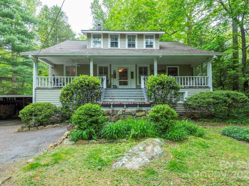 223 Assembly Drive, Montreat, NC 28757.  MLS# CAR4256904, YatesRealty ID 15288. Fantastic porch.