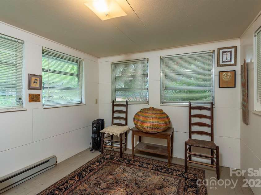 223 Assembly Drive, Montreat, NC 28757.  MLS# CAR4256904, YatesRealty ID 15288. Sitting/Study/Office off of kitchenette and with outside entrance.