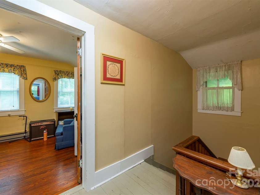 223 Assembly Drive, Montreat, NC 28757.  MLS# CAR4256904, YatesRealty ID 15288. Upstairs has 4 BR, 2BA, Kitchenette, and Study/Office/Sitting.