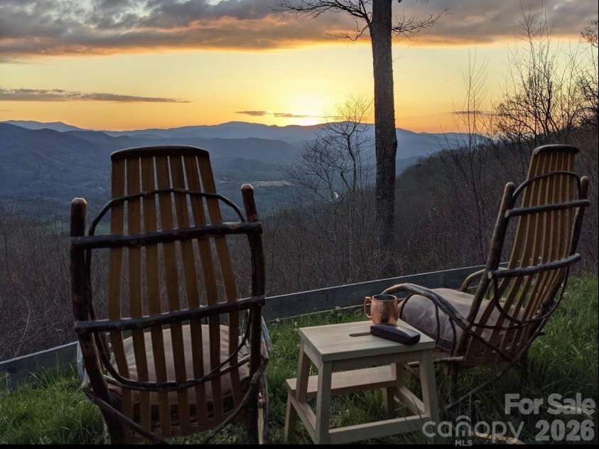 195 Justin Ridge, Clyde, NC 28721.  MLS# CAR4372962, YatesRealty ID 15293. WNC sunsets can be yours!!