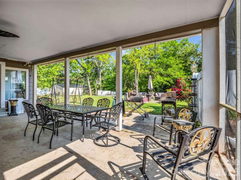 238 Mountain Street, Rutherfordton, NC 28139.  MLS# CAR4335968, YatesRealty ID 15293. Covered open back porch