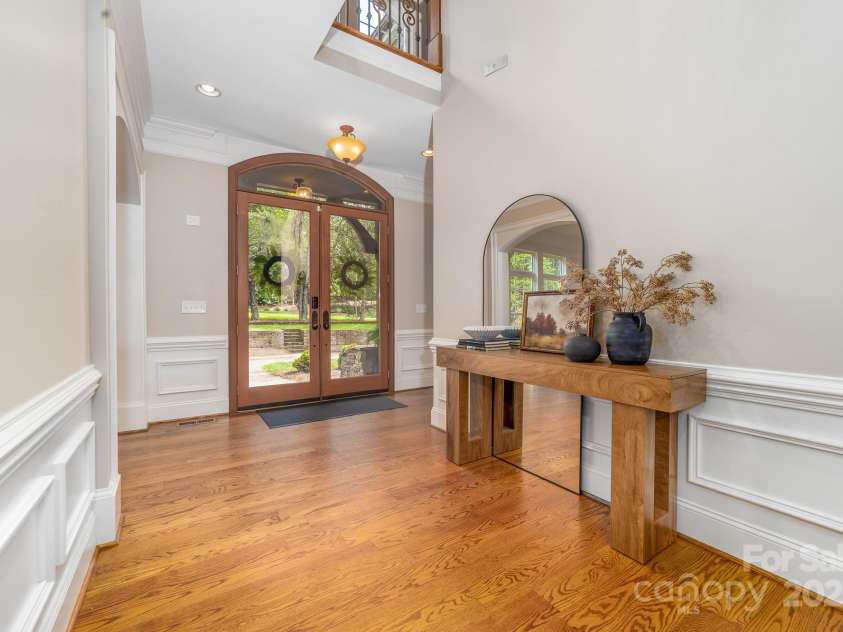 14504 Henry Harrison Stillwell Drive, Huntersville, NC 28078.  MLS# CAR4288907, YatesRealty ID 1530. Grand entrance way