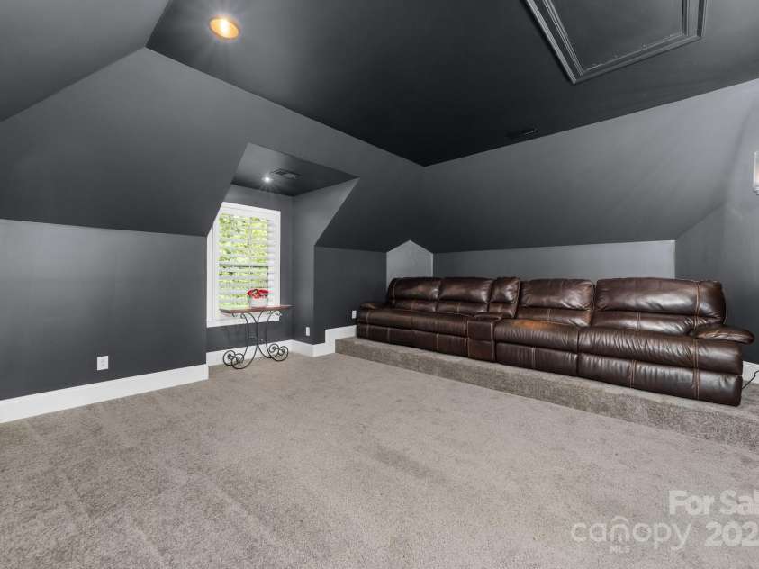 14504 Henry Harrison Stillwell Drive, Huntersville, NC 28078.  MLS# CAR4288907, YatesRealty ID 1530. Theatre seating