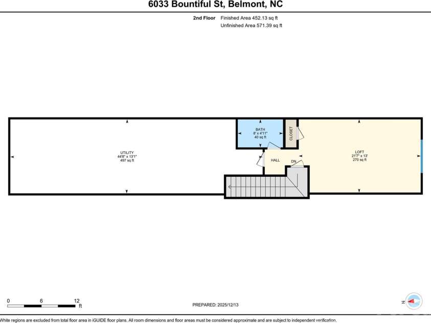 6033 Bountiful Street, Belmont, NC 28012.  MLS# CAR4329365, YatesRealty ID 15301. 