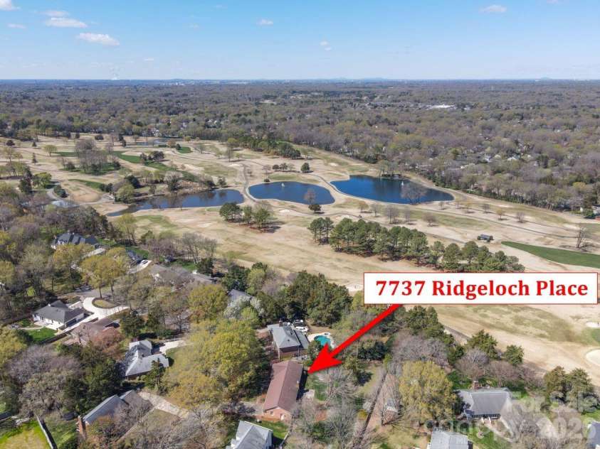 7737 Ridgeloch Place, Charlotte, NC 28226.  MLS# CAR4357956, YatesRealty ID 15304. 