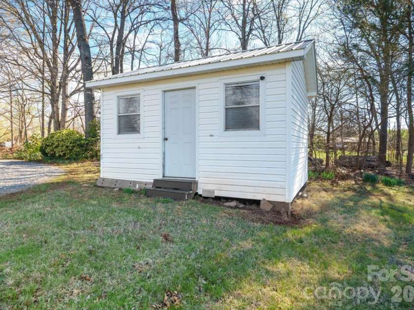 5588 River Bend Road, Claremont, NC 28610.  MLS# CAR4352896, YatesRealty ID 15306. Shed