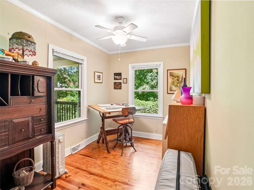 75 Cisco Road, Asheville, NC 28805.  MLS# CAR4425797, YatesRealty ID 15312. Office/3rd bedroom
