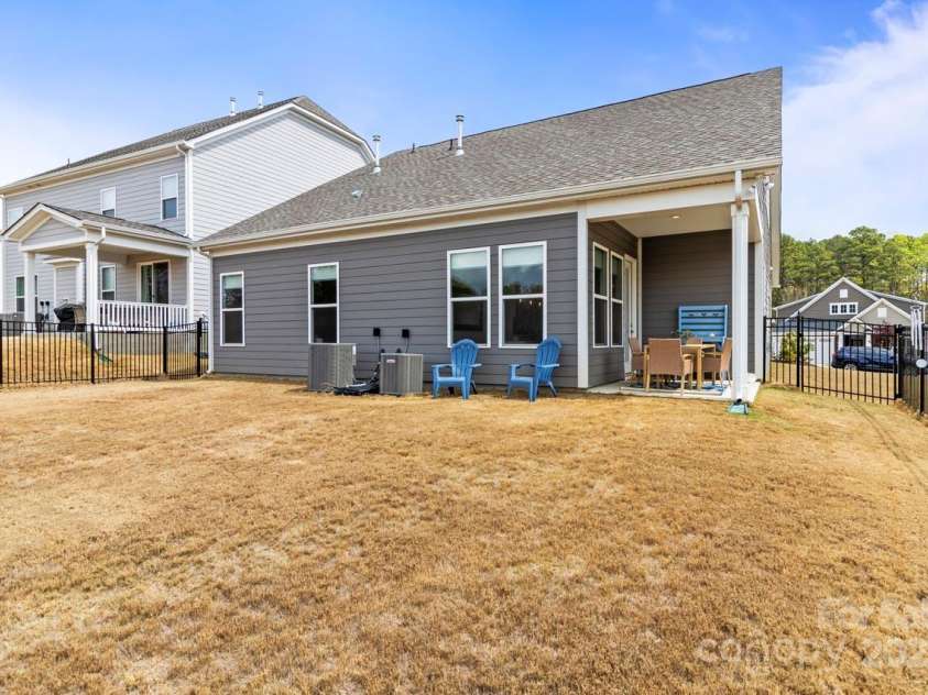 197 Tetcott Street, Mooresville, NC 28115.  MLS# CAR4238933, YatesRealty ID 15313. Another view of back patio.