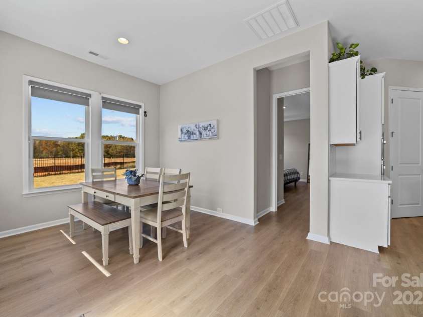 197 Tetcott Street, Mooresville, NC 28115.  MLS# CAR4238933, YatesRealty ID 15313. Nice natural light coming in dining area