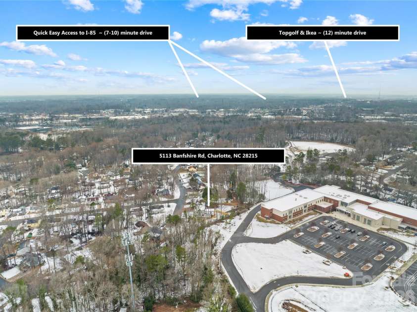 5113 Banfshire Road, Charlotte, NC 28215.  MLS# CAR4390284, YatesRealty ID 15314. 