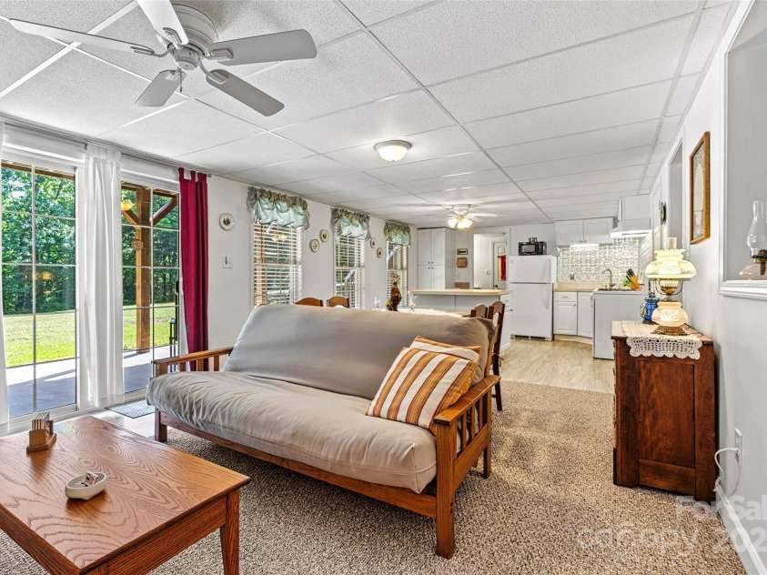 6992 Sherrills Ford Road, Sherrills Ford, NC 28673.  MLS# CAR4259782, YatesRealty ID 15318. Basement living room